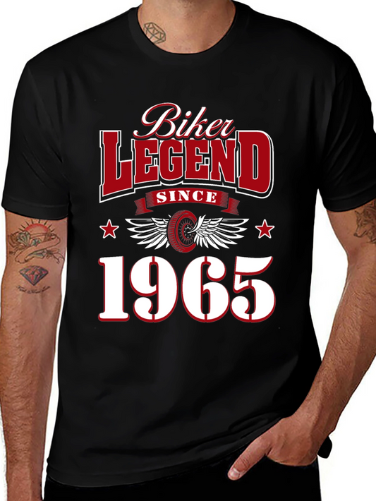 Biker Legend Since 1965 Graphic T-Shirt
