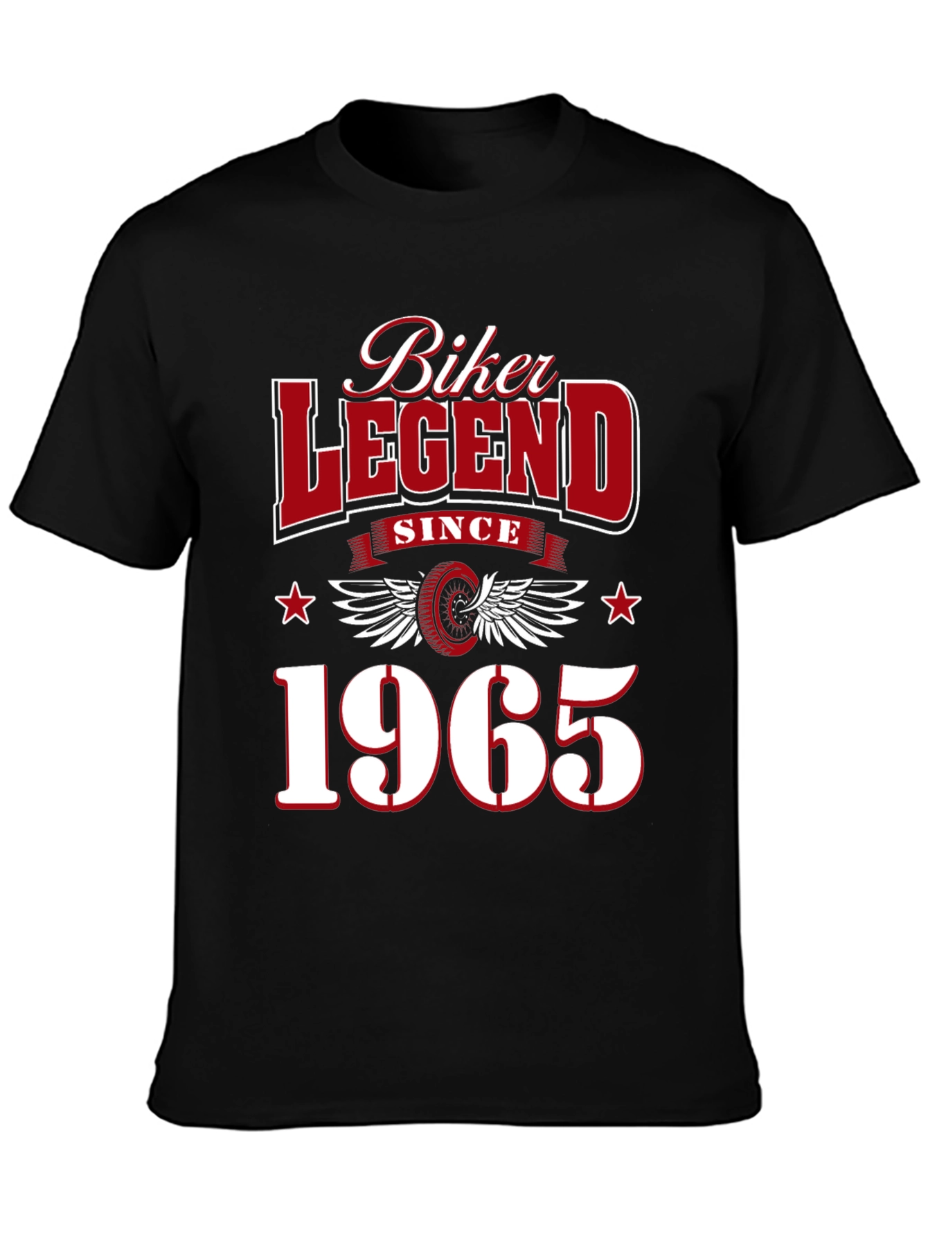 Biker Legend Since 1965 Graphic T-Shirt