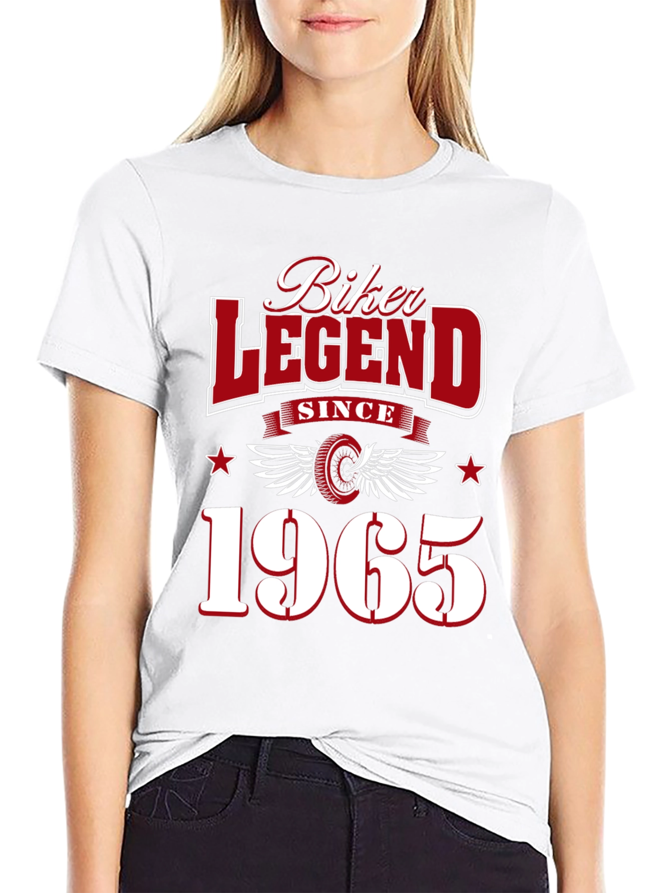 Biker Legend Since 1965 Graphic T-Shirt