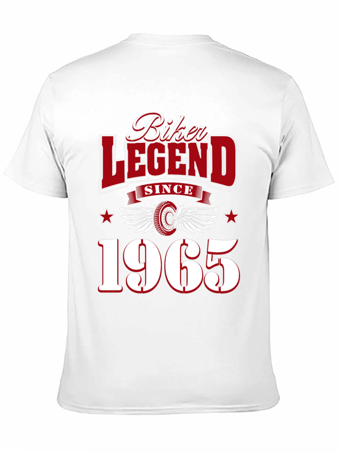 Biker Legend Since 1965 Graphic T-Shirt