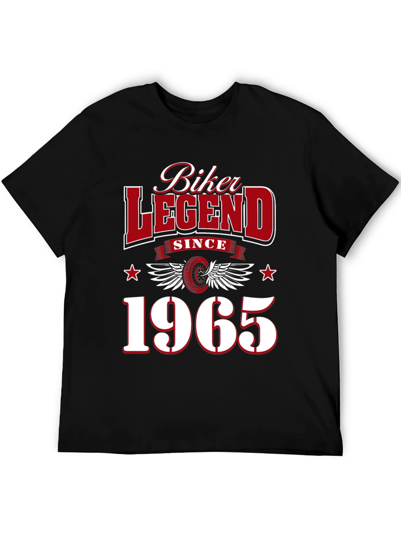 Biker Legend Since 1965 Graphic T-Shirt