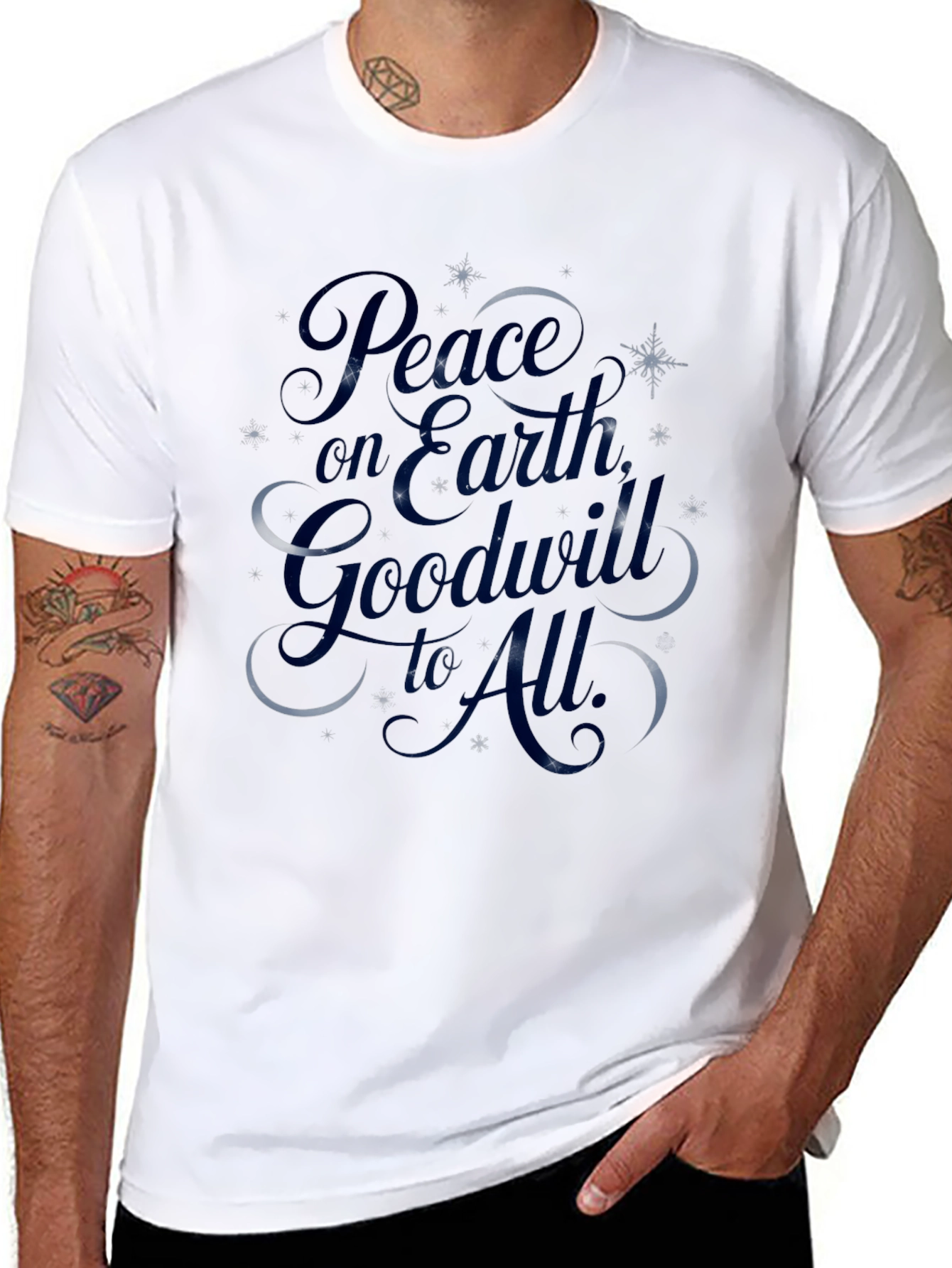 Peace on Earth Graphic T-Shirt