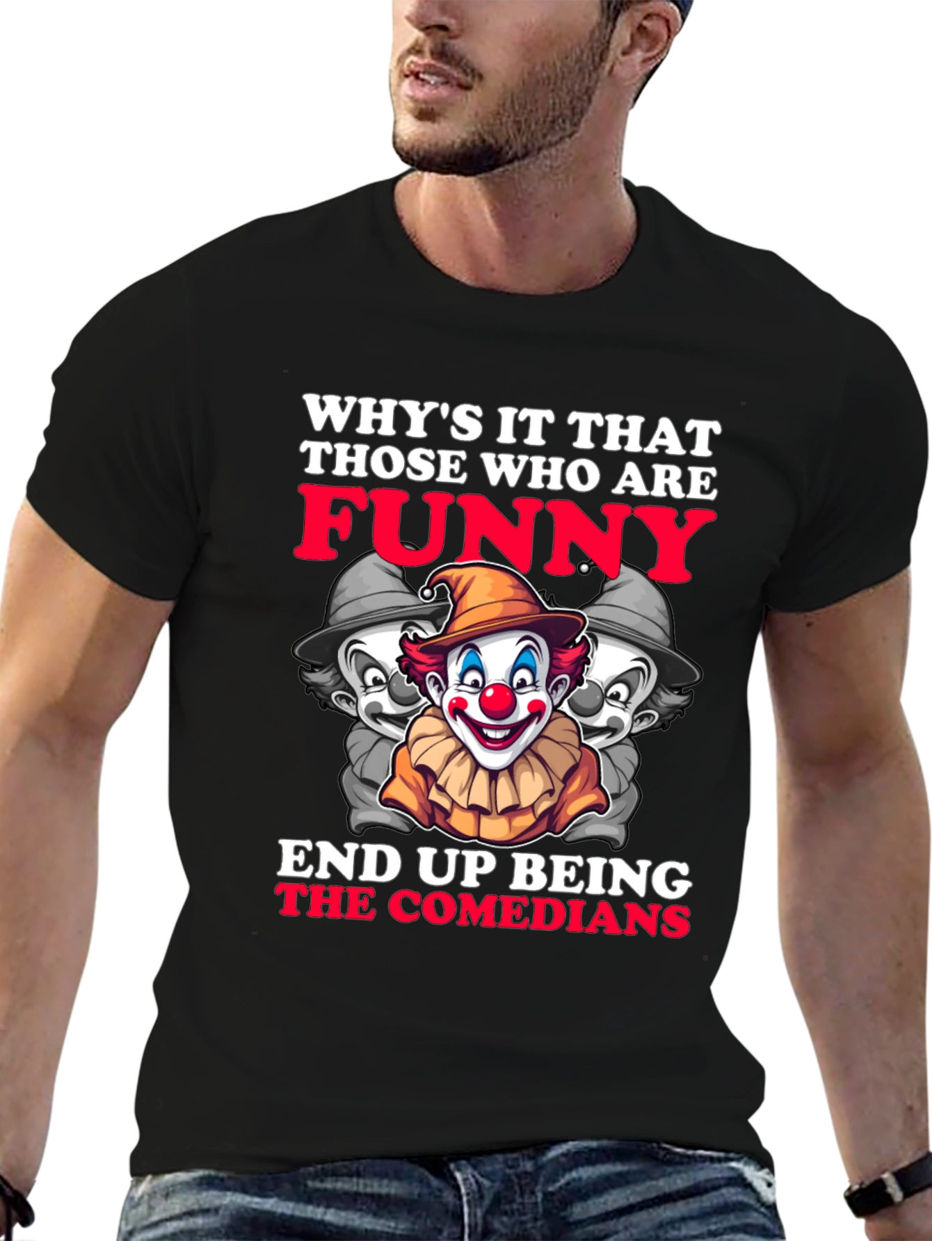 Funny Comedians Clown T-Shirt