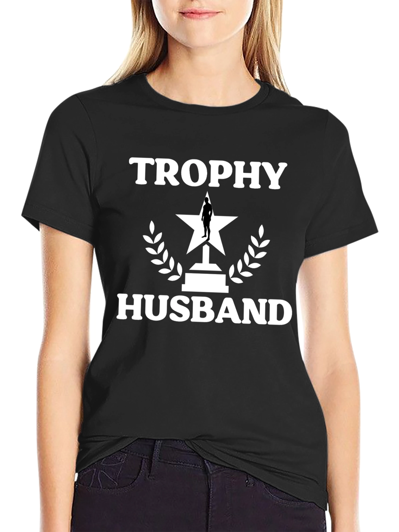 Trophy Husband Graphic Novelty T-Shirt