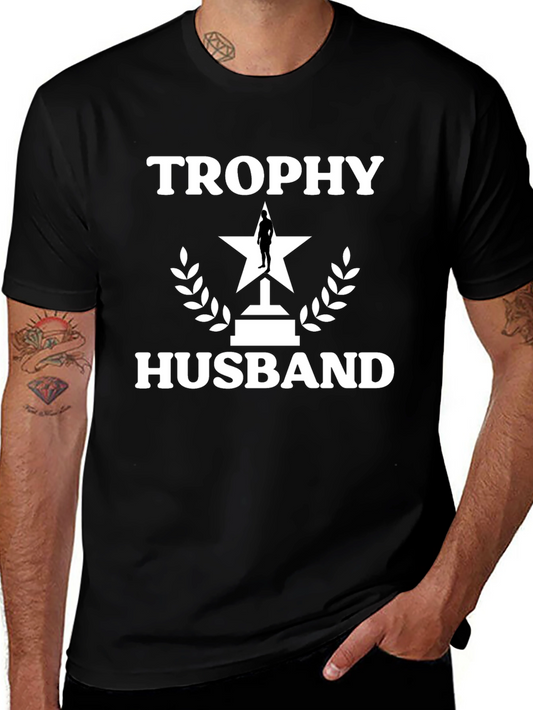 Trophy Husband Graphic Novelty T-Shirt