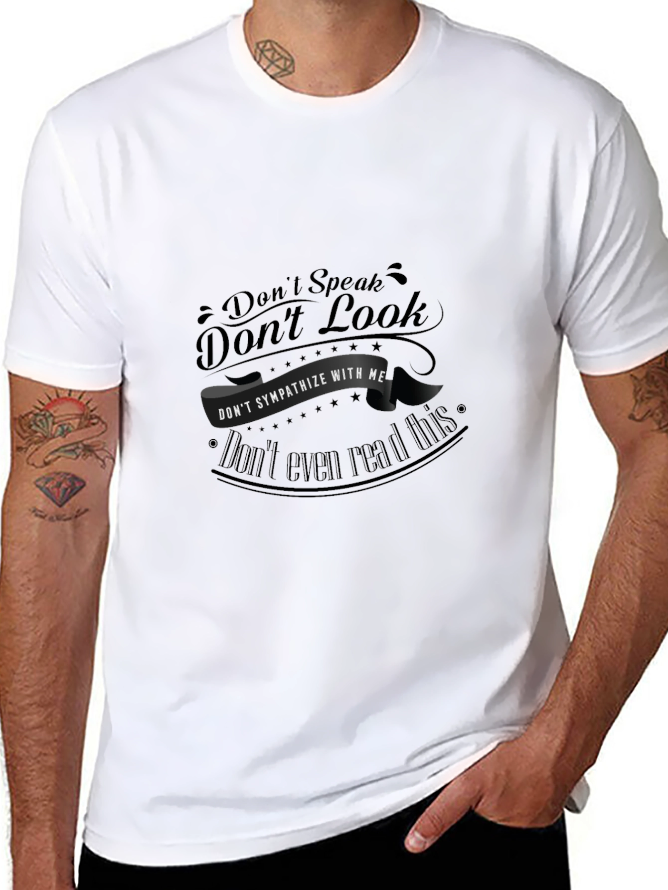 Dont Speak Graphic T-Shirt
