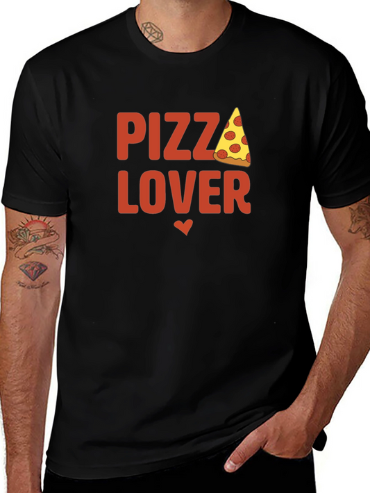 Pizza Lover Graphic Tee - Casual Style