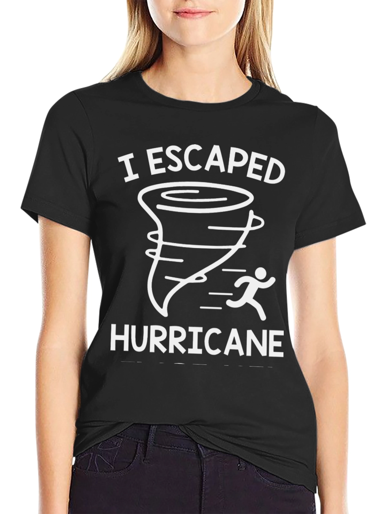 Escaped Hurricane Graphic Novelty T-Shirt