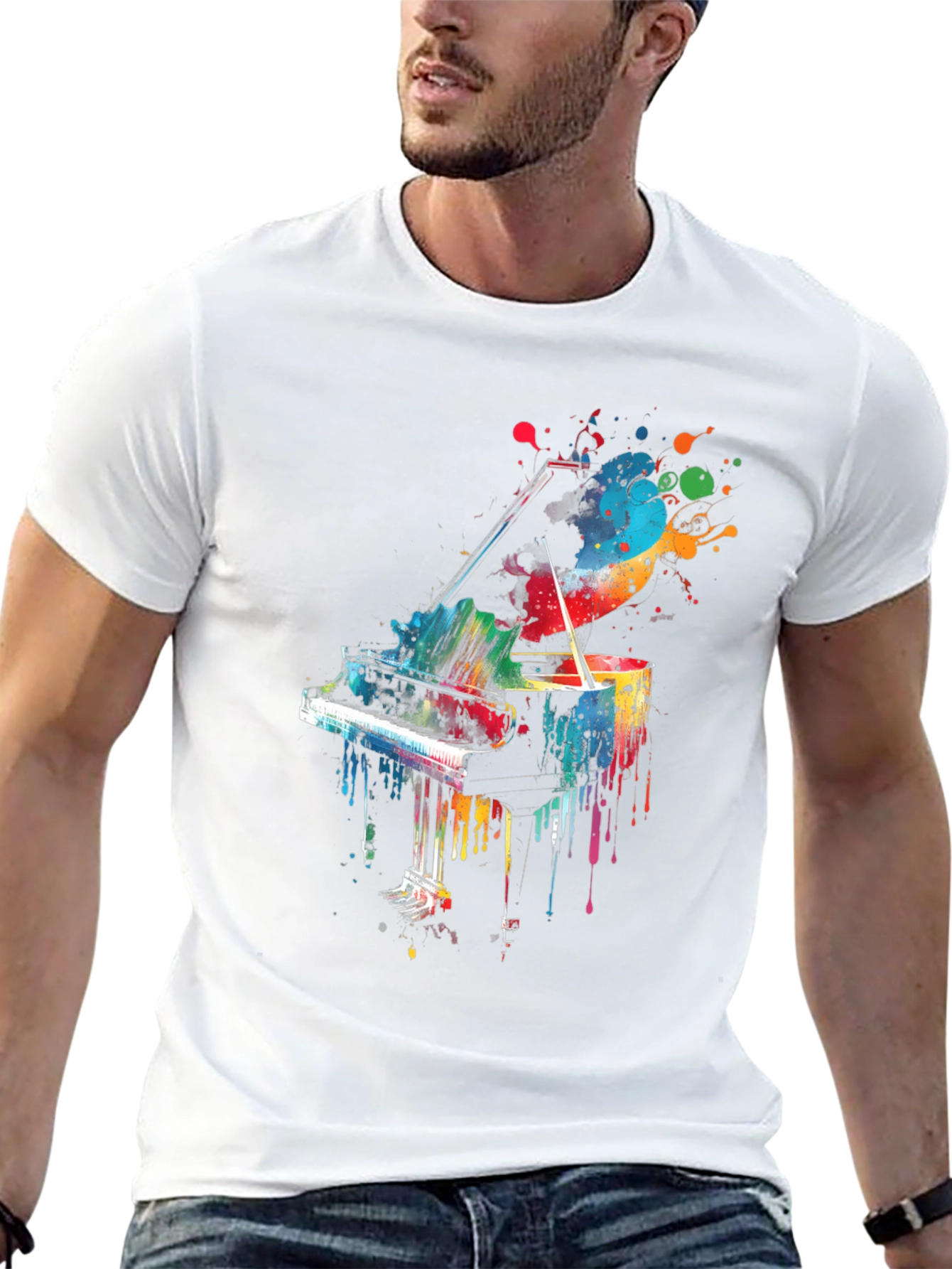 Colorful Piano T-Shirt