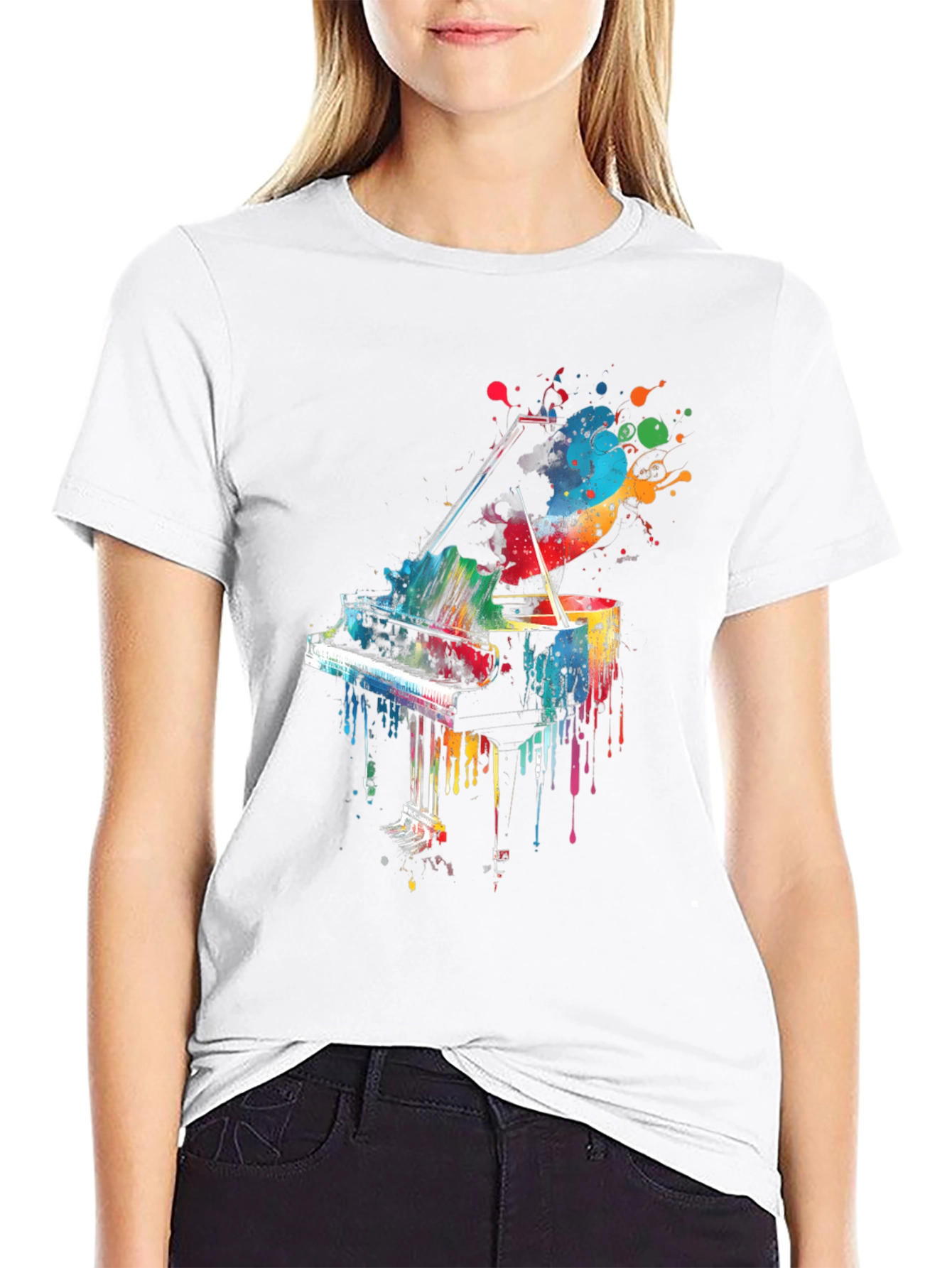 Colorful Piano T-Shirt