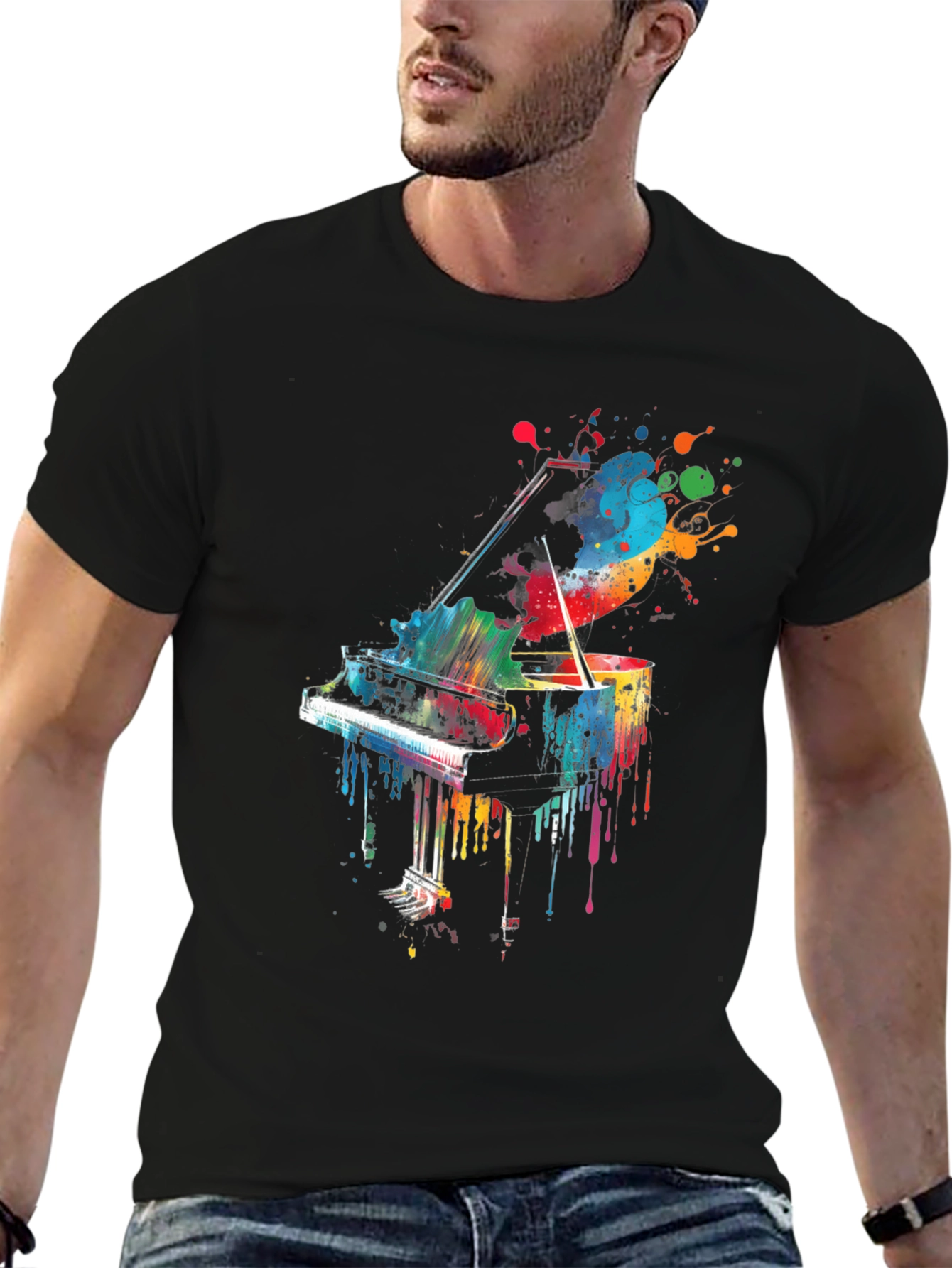 Colorful Piano T-Shirt