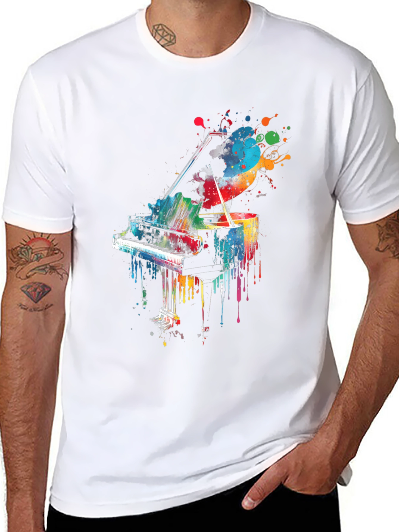 Colorful Piano T-Shirt
