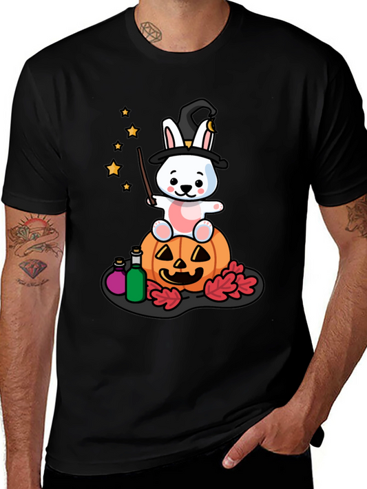 Halloween Bunny Witch T-Shirt
