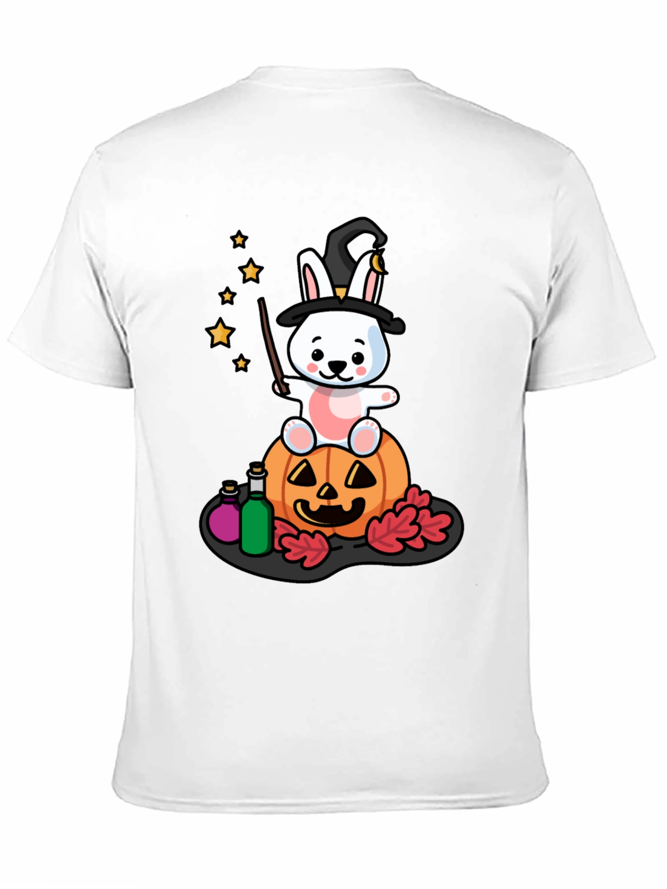 Halloween Bunny Witch T-Shirt
