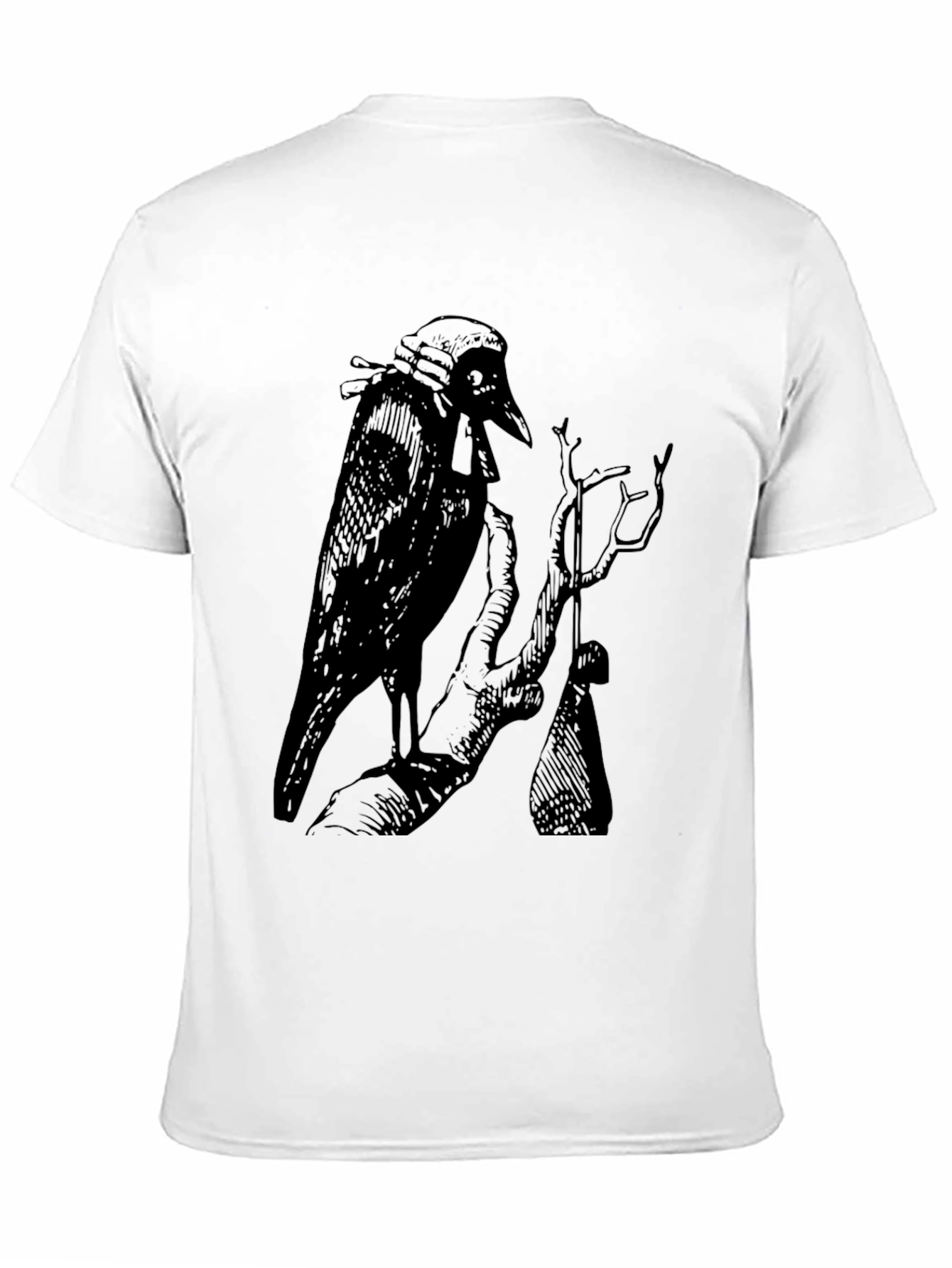 Raven Gallows Humor Graphic Tee