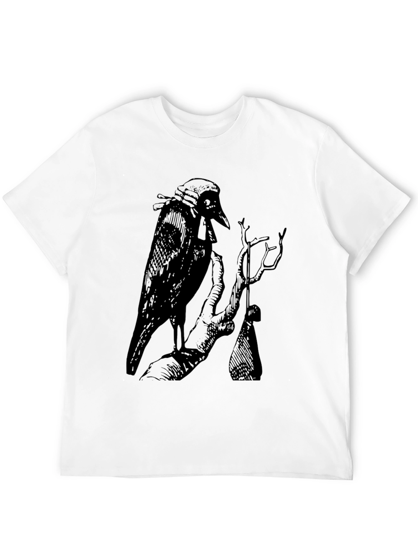 Raven Gallows Humor Graphic Tee