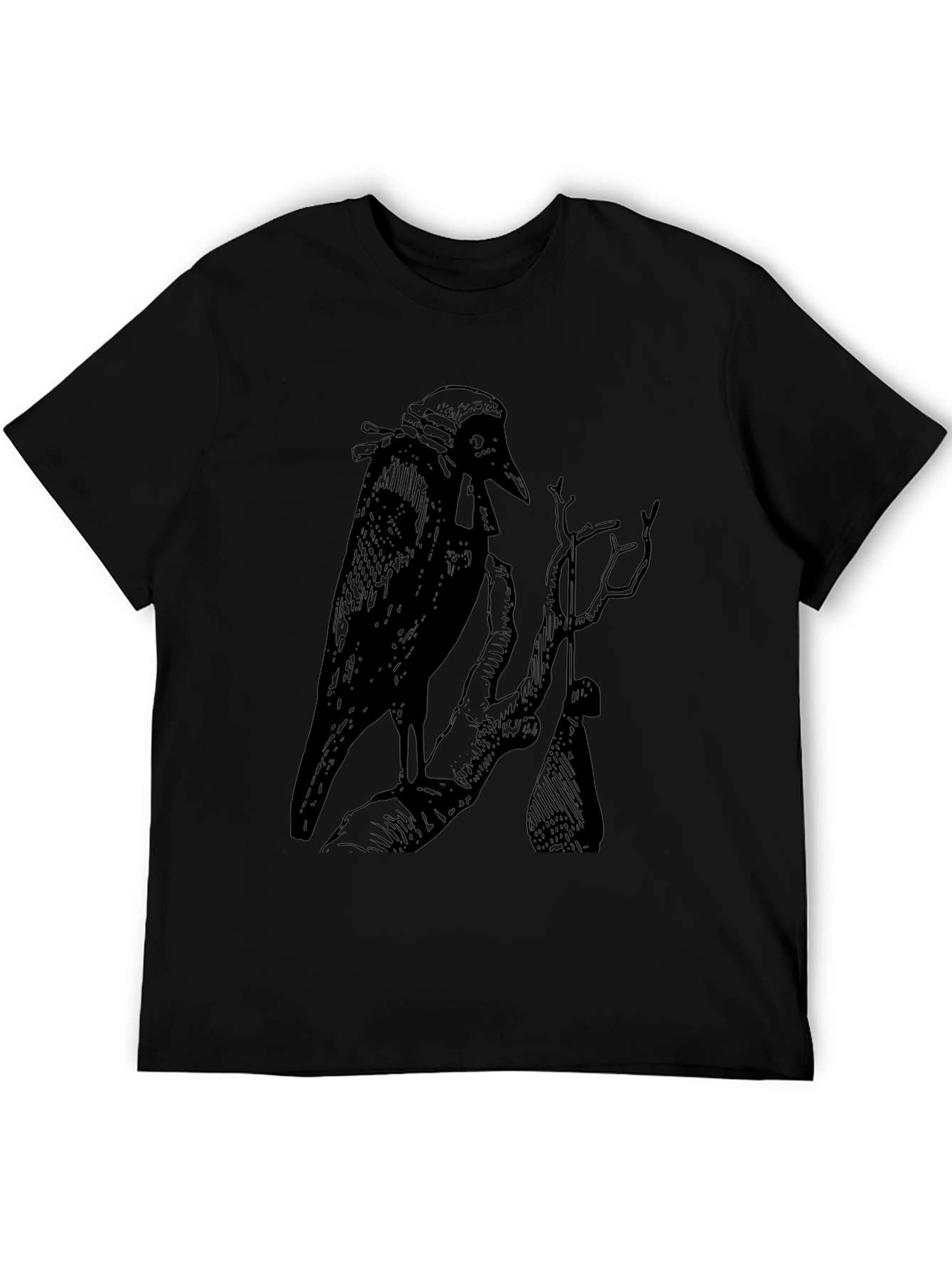 Raven Gallows Humor Graphic Tee