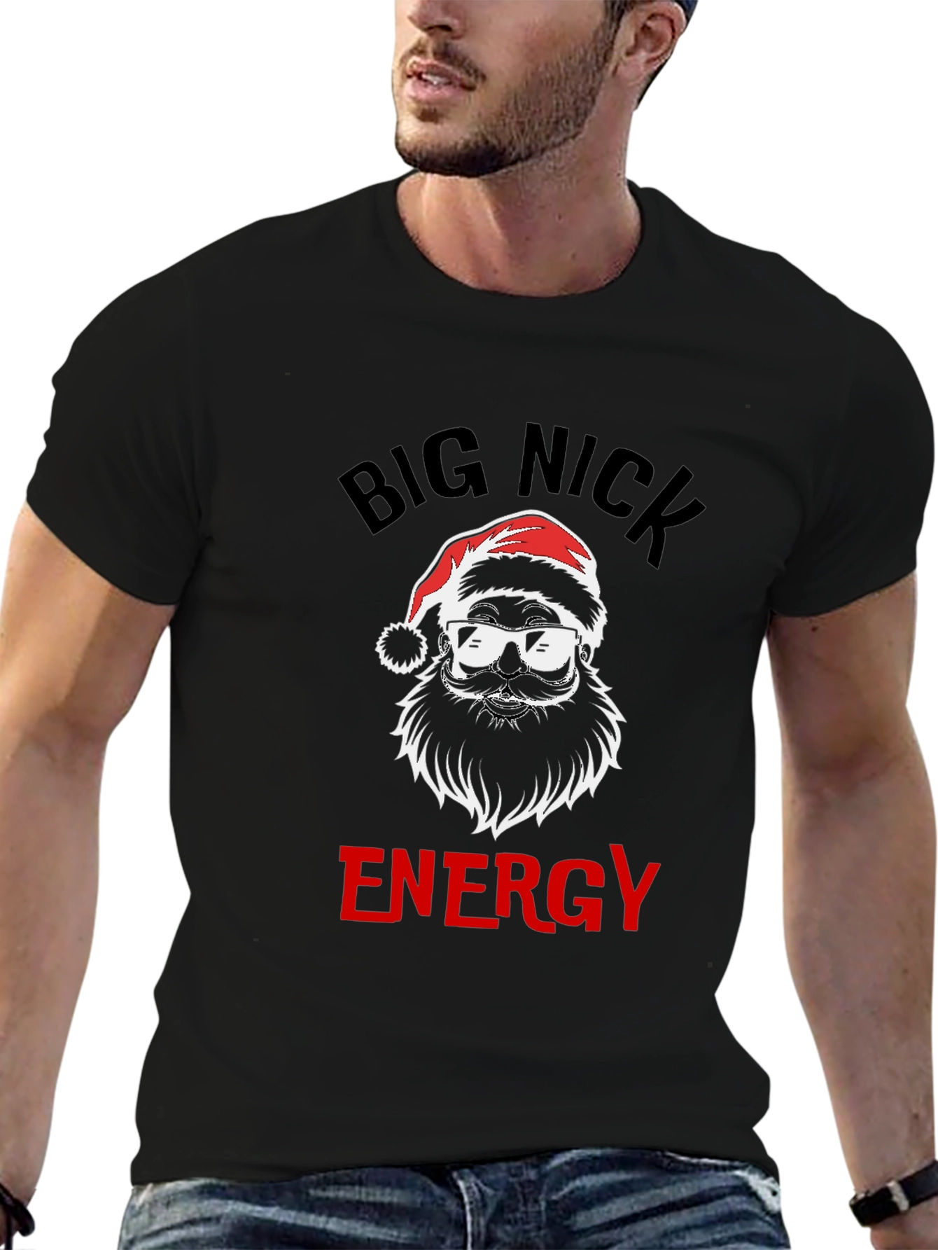 Big Nick Energy Christmas T-Shirt