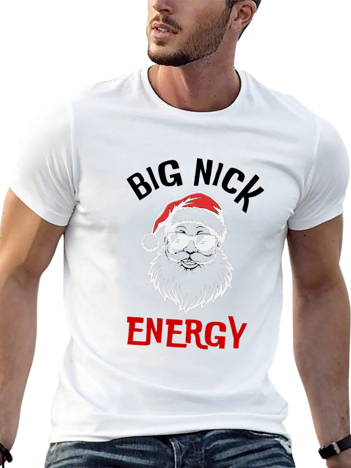Big Nick Energy Christmas T-Shirt