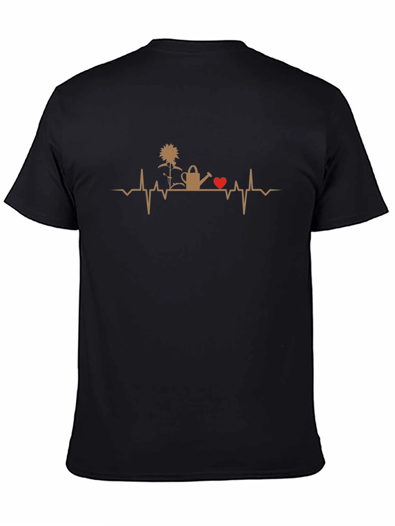 Gardening Heartbeat T-Shirt - Gardener Gift