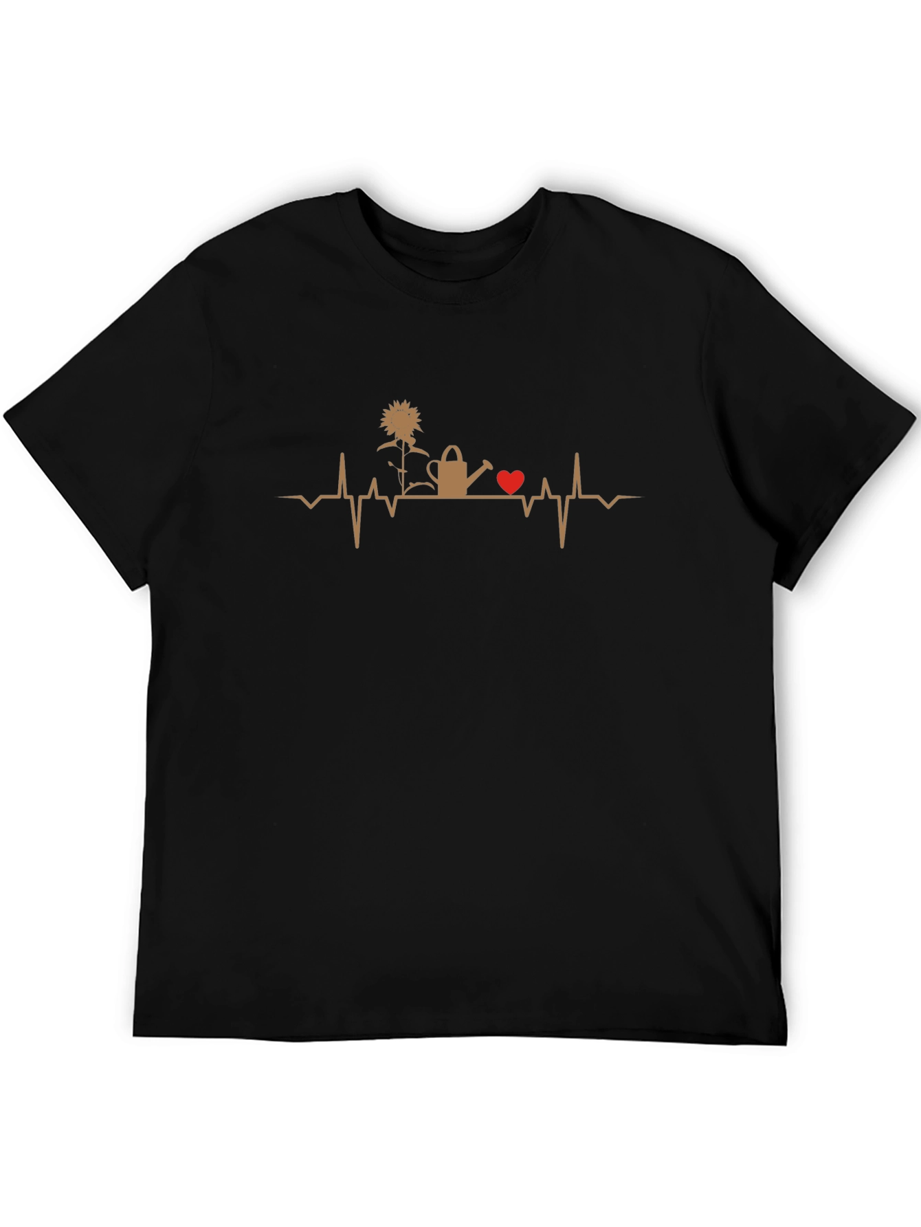 Gardening Heartbeat T-Shirt - Gardener Gift