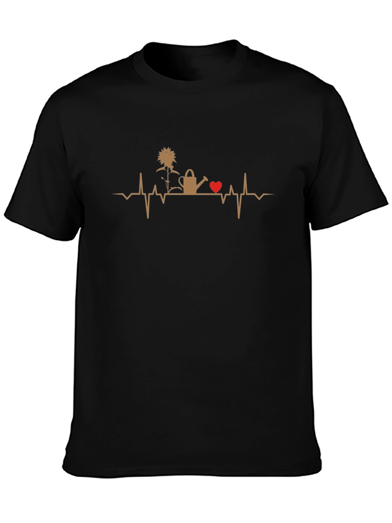 Gardening Heartbeat T-Shirt - Gardener Gift