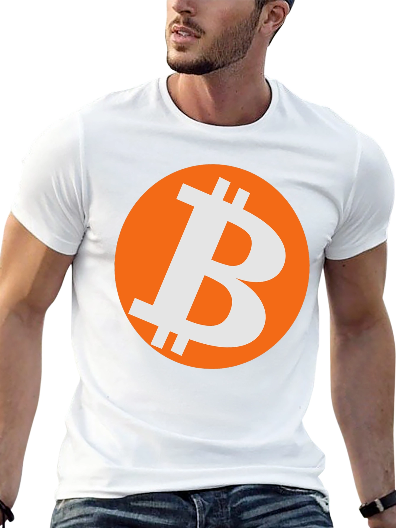 Bitcoin Logo T-Shirt - Cryptocurrency Fashion