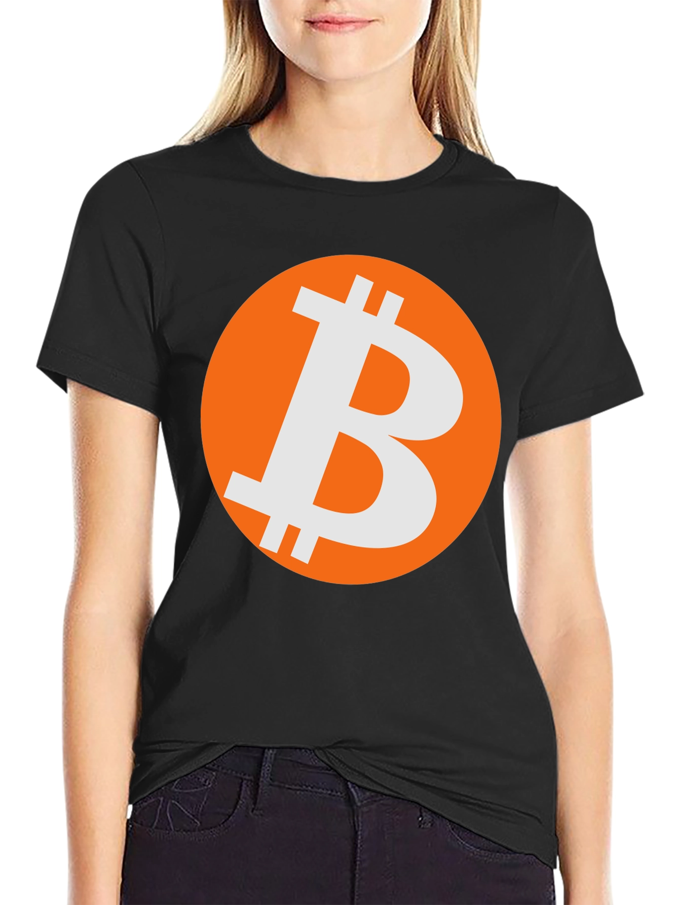 Bitcoin Logo T-Shirt - Cryptocurrency Fashion