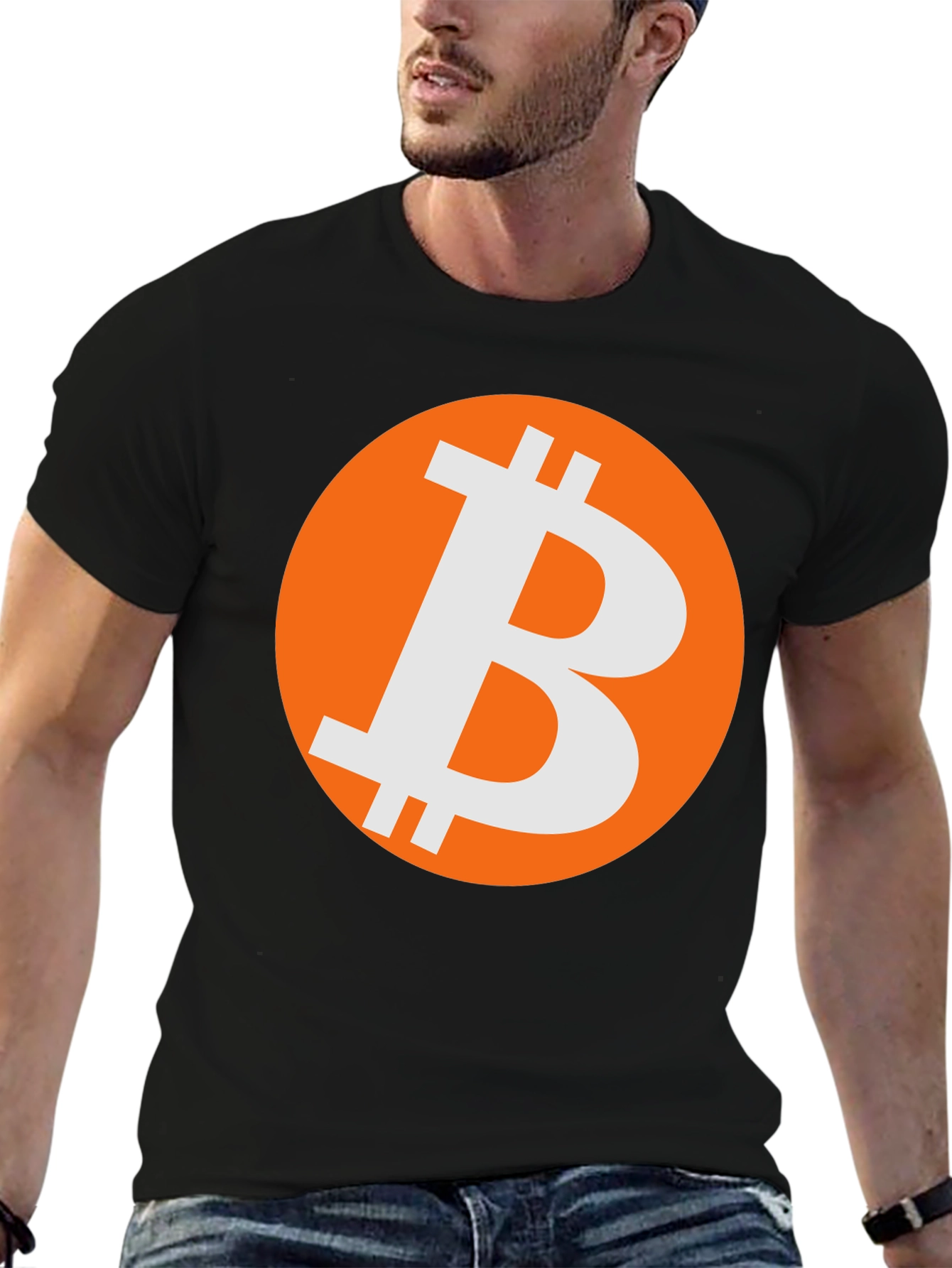 Bitcoin Logo T-Shirt - Cryptocurrency Fashion