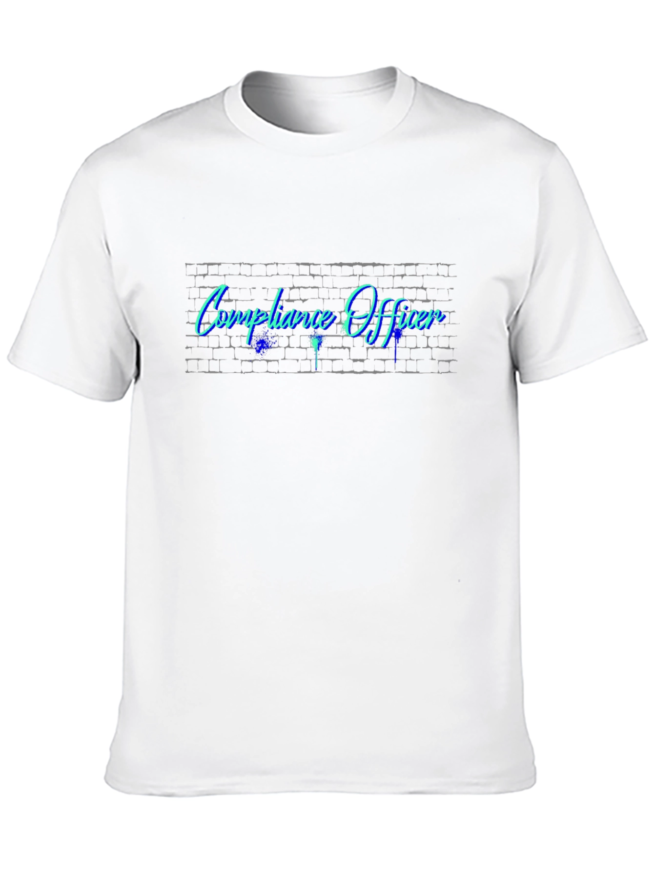 Compliance Officer Graphic T-Shirt - Black