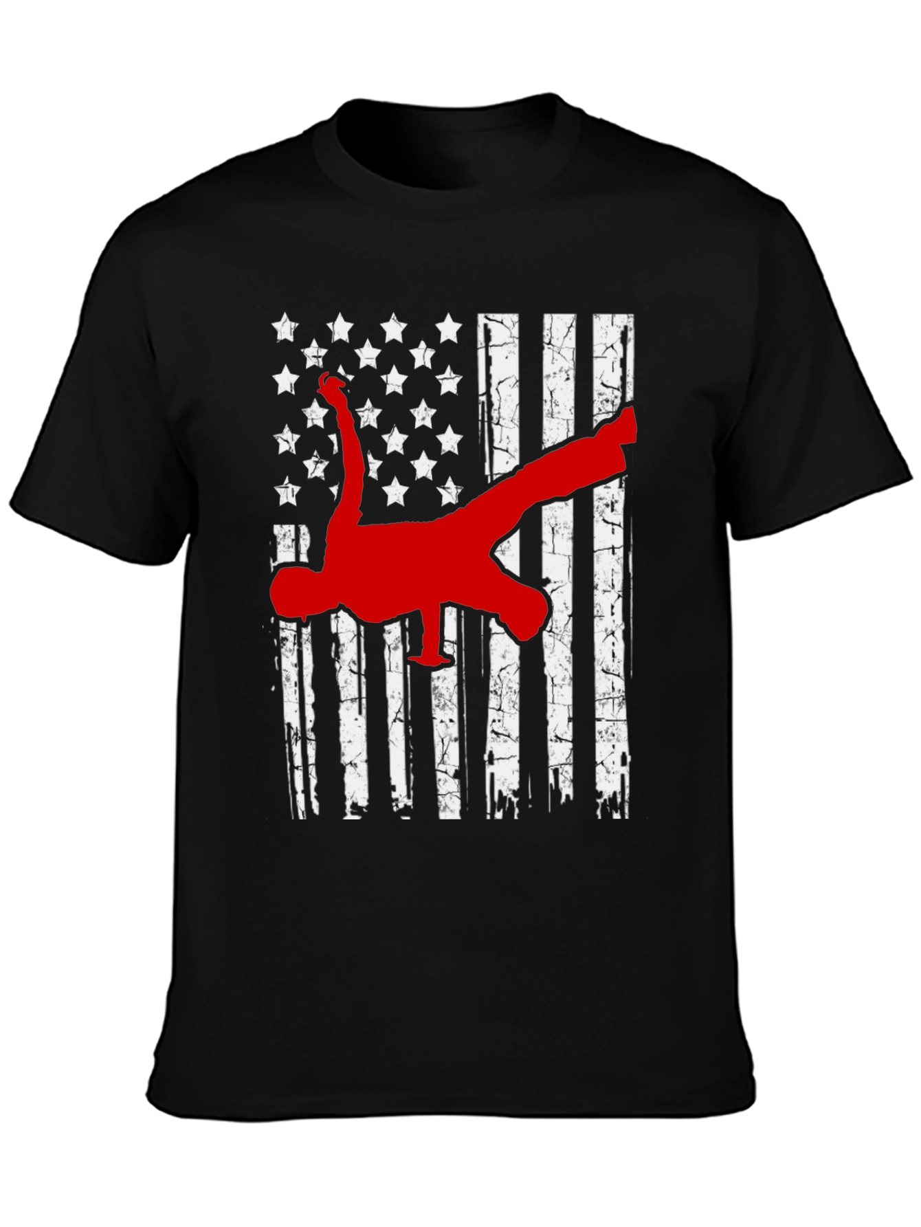 American Flag Breakdance T-Shirt