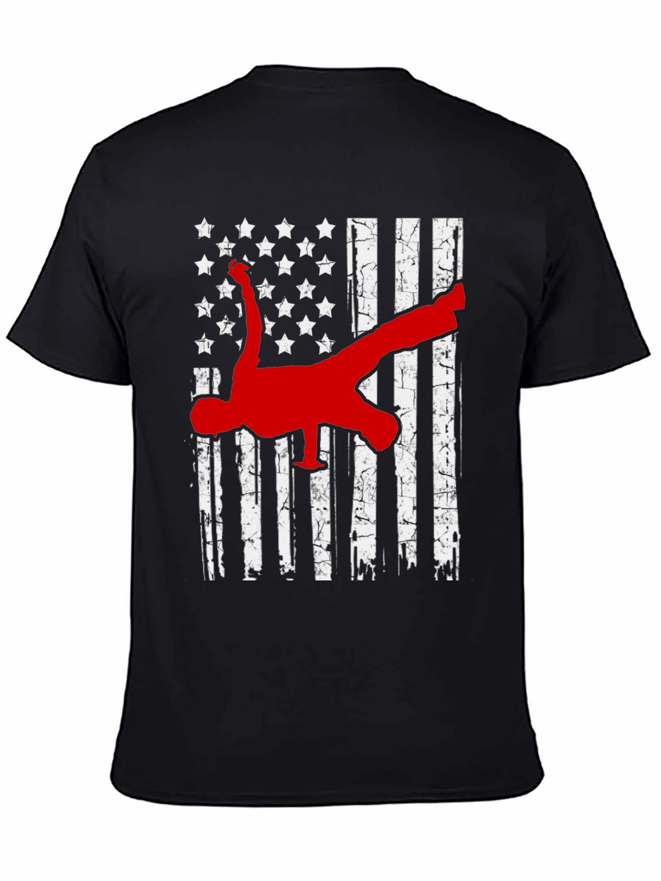 American Flag Breakdance T-Shirt