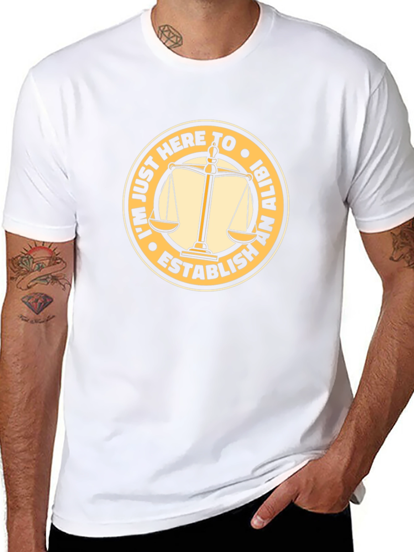 Establish an Alibi Graphic Tee - Mens