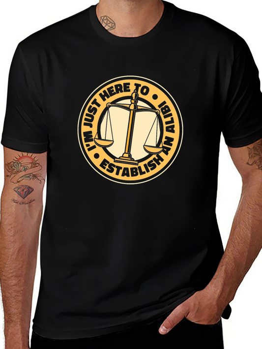 Establish an Alibi Graphic Tee - Mens