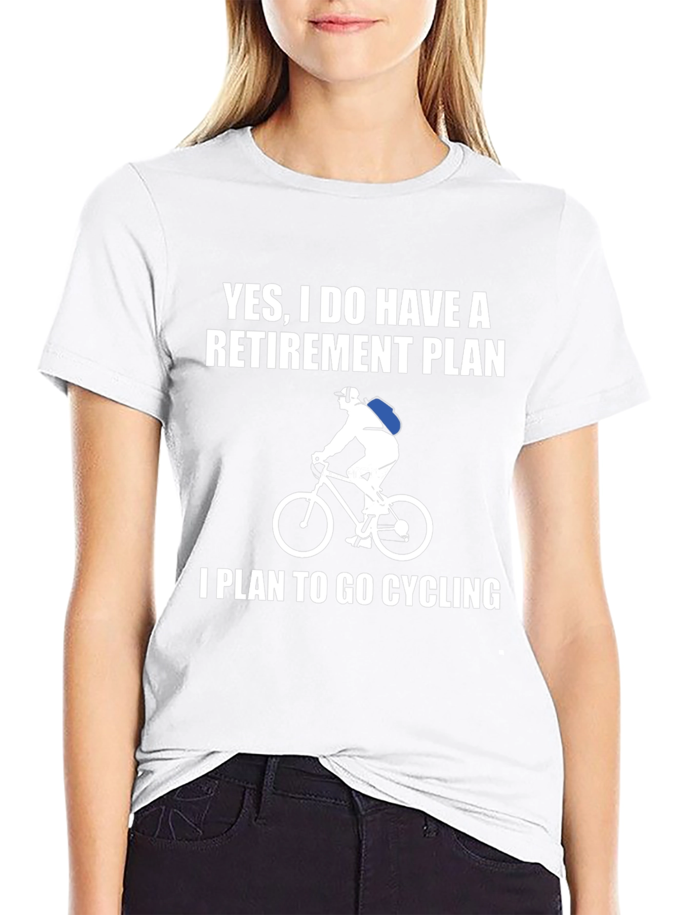 Cycling Retirement Plan Graphic T-Shirt