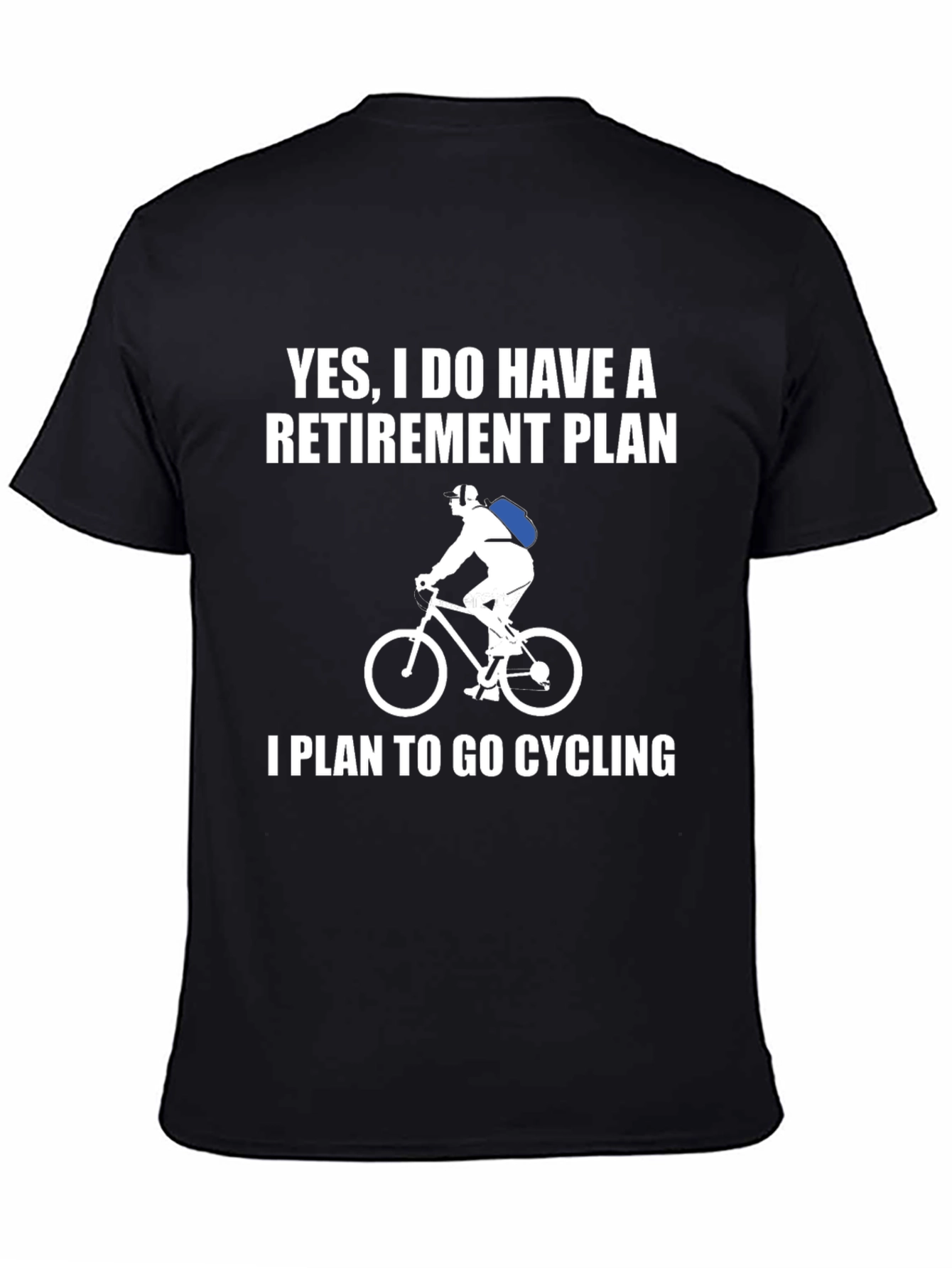 Cycling Retirement Plan Graphic T-Shirt