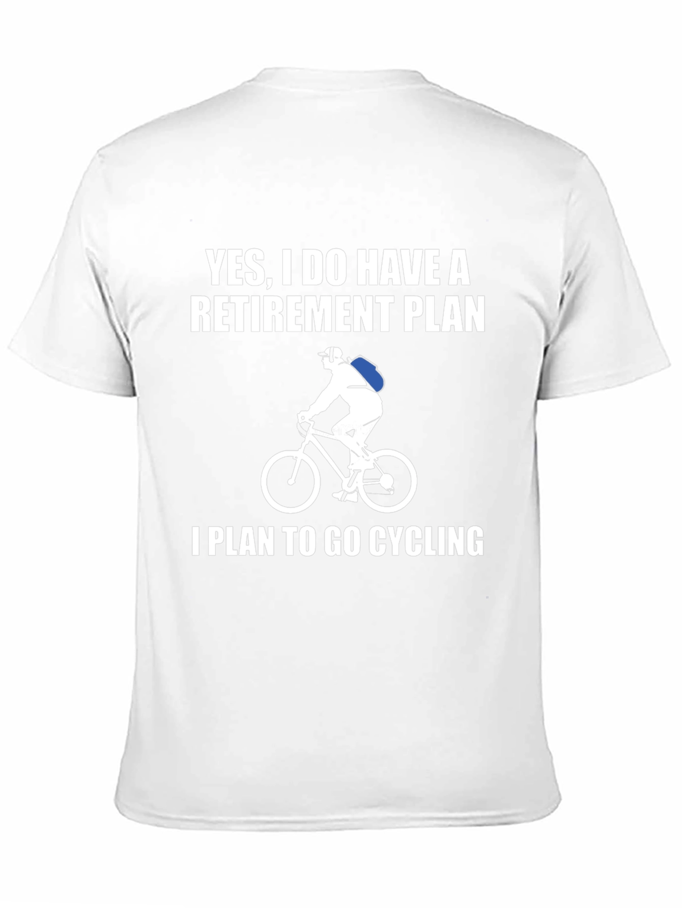 Cycling Retirement Plan Graphic T-Shirt