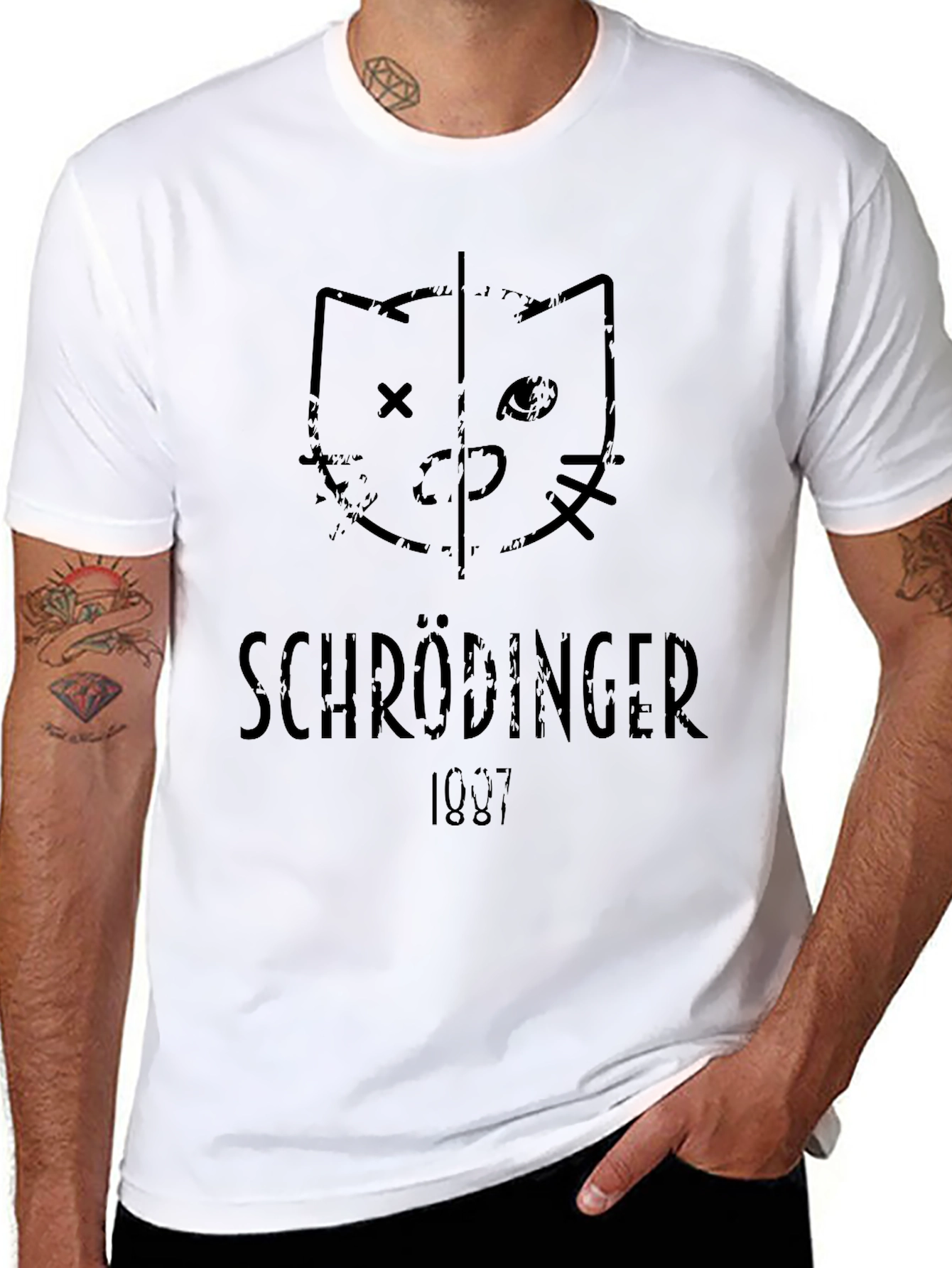 Schrödingers Cat T-Shirt - Funny Science Tee
