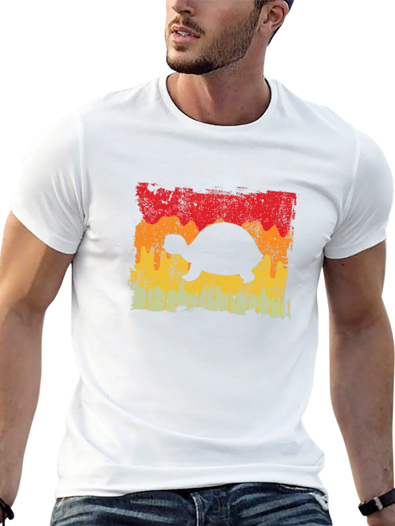 Retro Turtle Graphic Tee