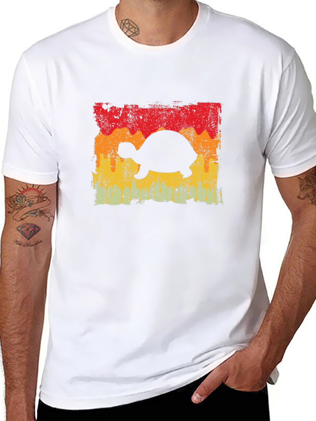Retro Turtle Graphic Tee