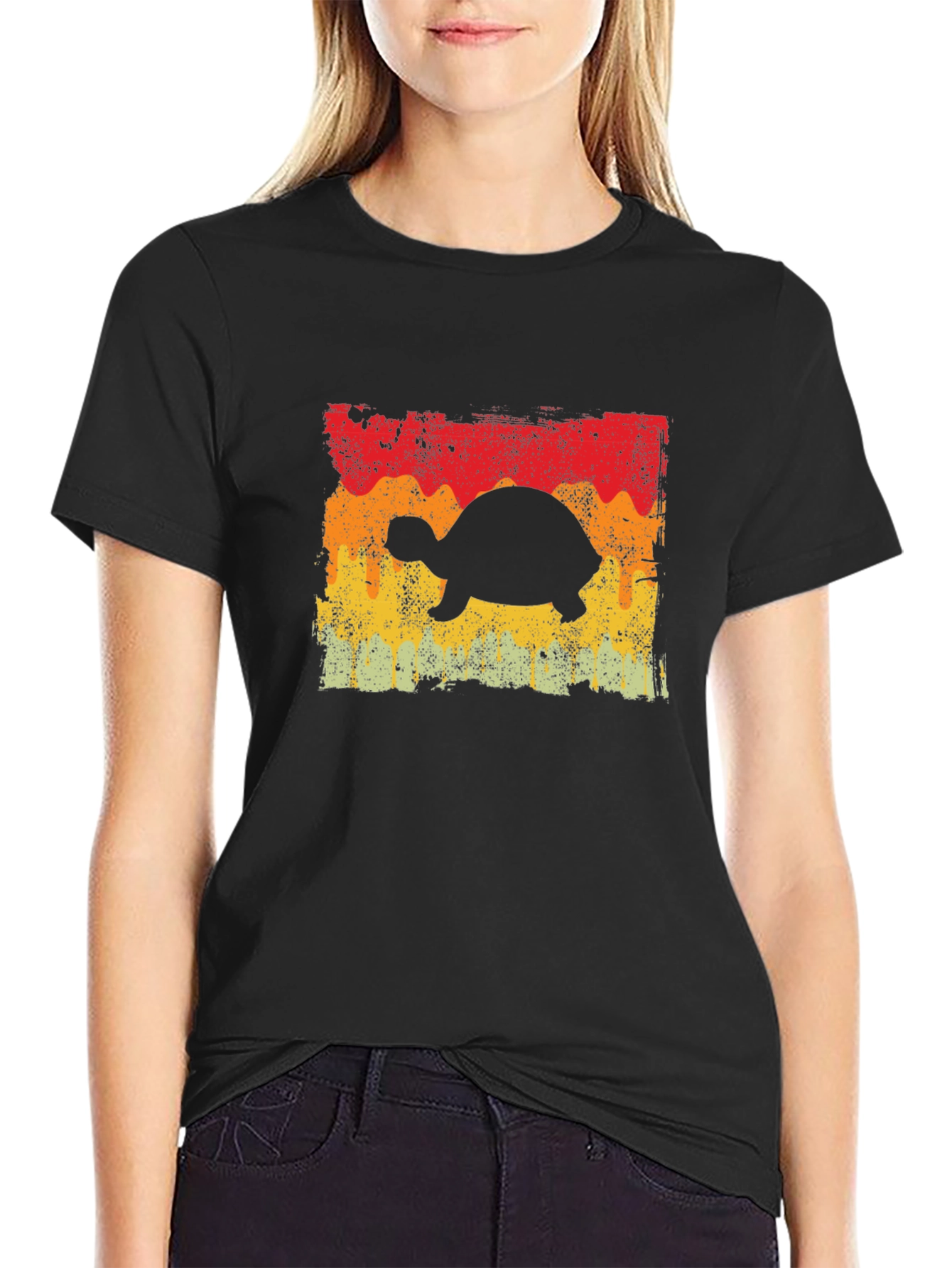Retro Turtle Graphic Tee