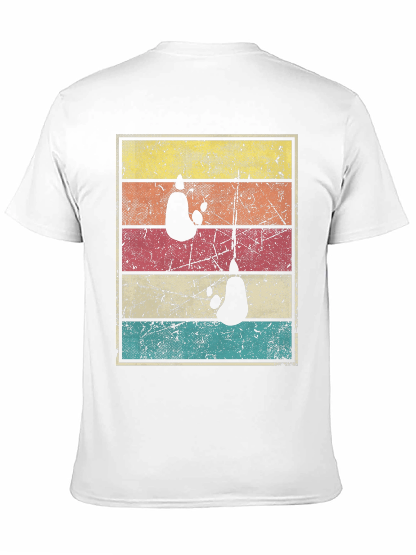 Retro Panda Bear T-Shirt - Distressed Graphic Tee