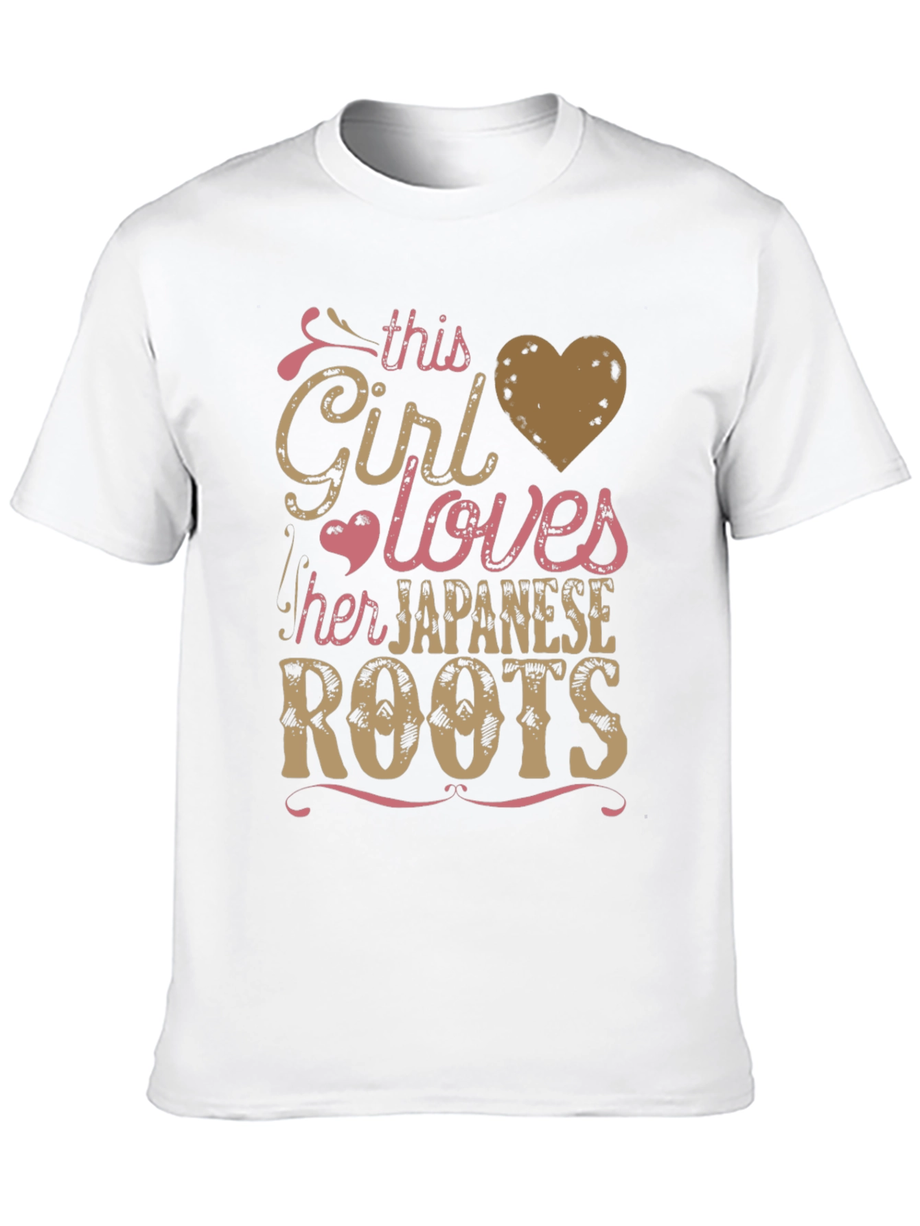 This Girl Loves Her Japanese Roots T-Shirt