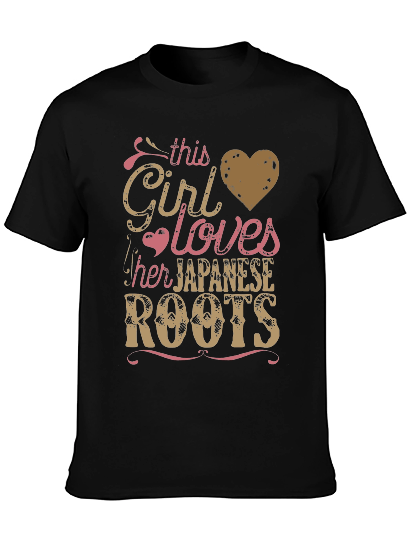 This Girl Loves Her Japanese Roots T-Shirt