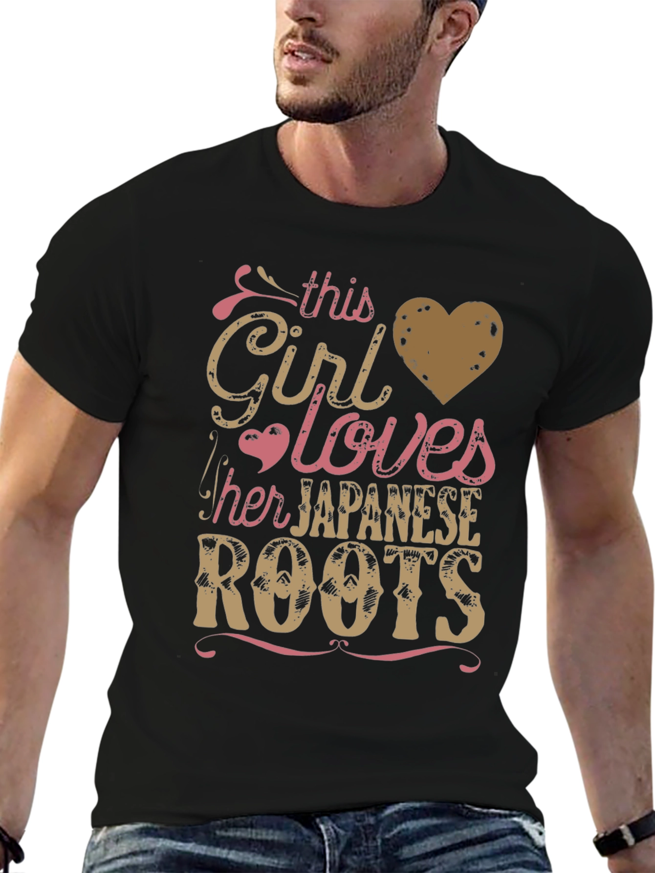 This Girl Loves Her Japanese Roots T-Shirt