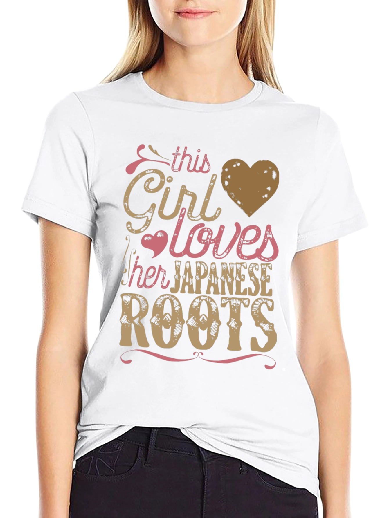 This Girl Loves Her Japanese Roots T-Shirt