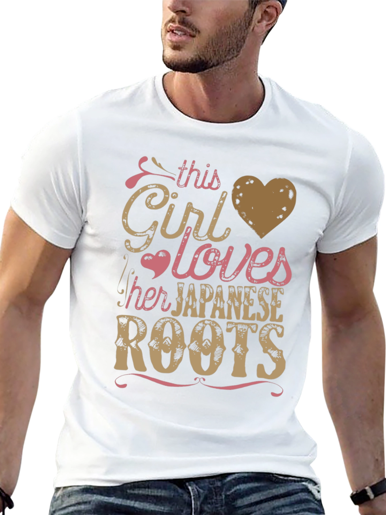 This Girl Loves Her Japanese Roots T-Shirt