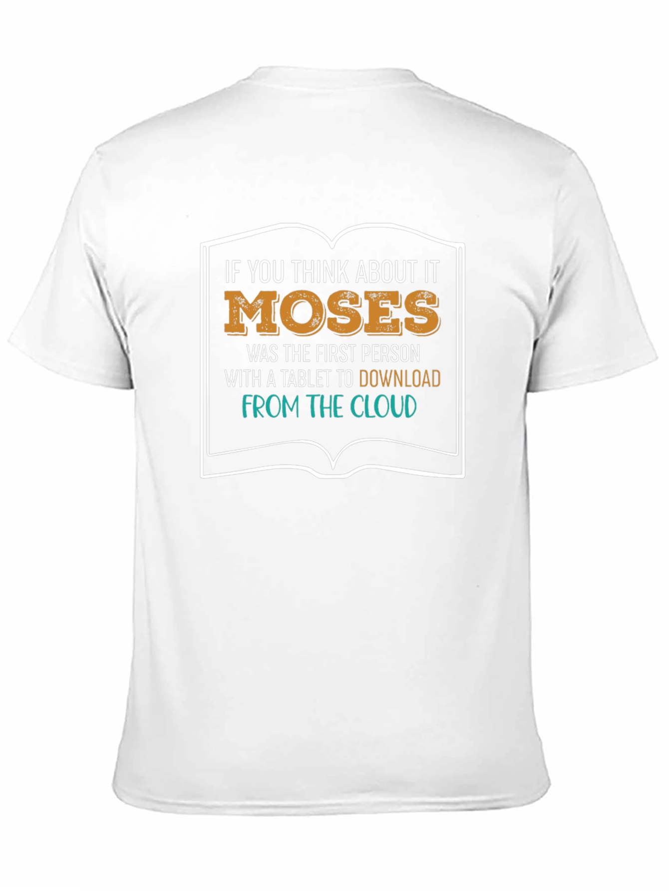 Moses Tablet Cloud Download T-Shirt