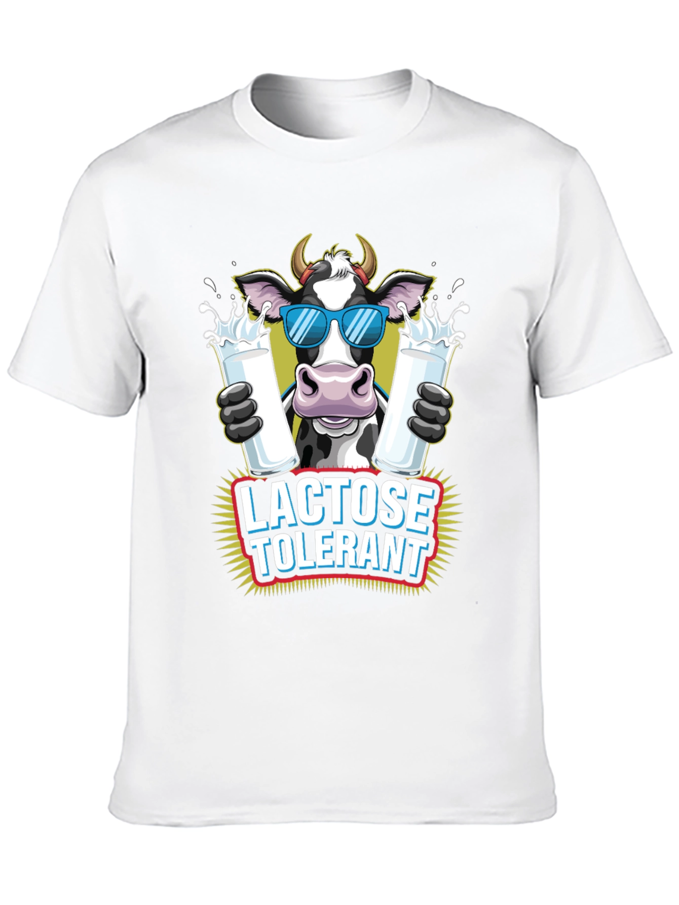 Lactose Tolerant Cow Graphic Tee