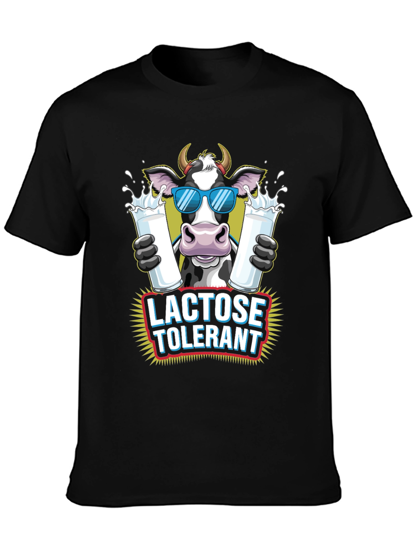 Lactose Tolerant Cow Graphic Tee